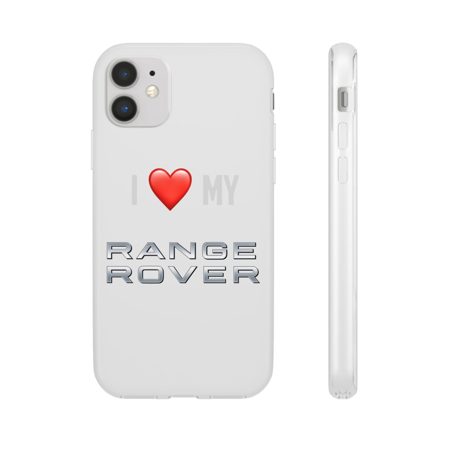 Range Rover Phone Case - Flexible And Frosted TPU Plastic I Love My Range Rover Phone Case