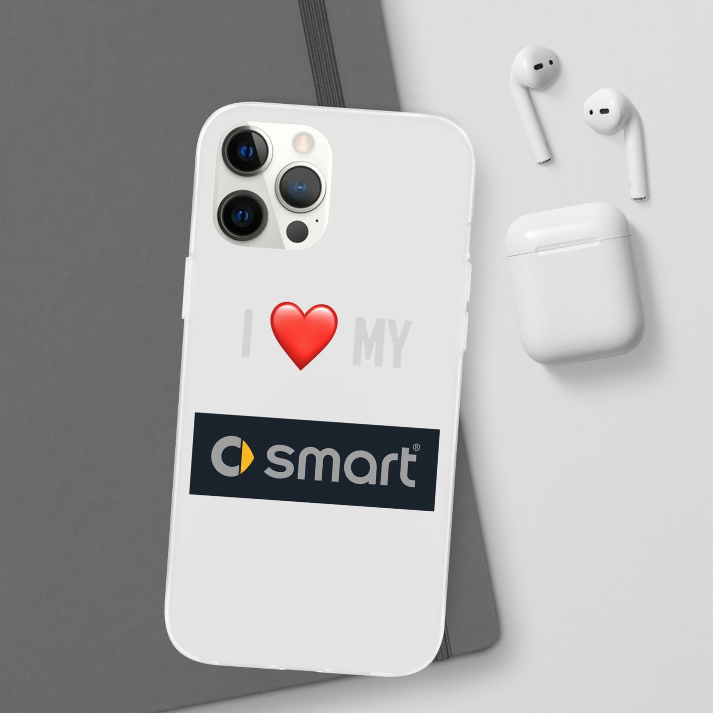 Smart Phone Case - Flexible And Frosted TPU Plastic I Love My Smart Phone Case