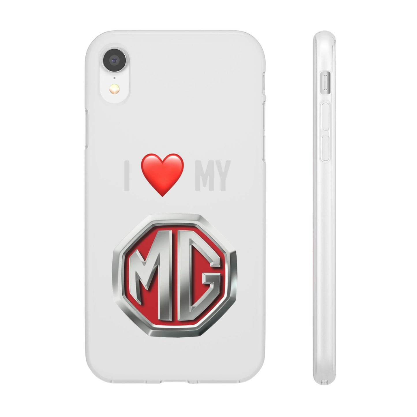 MG Phone Case - Flexible And Frosted TPU Plastic I Love My MG Phone Case