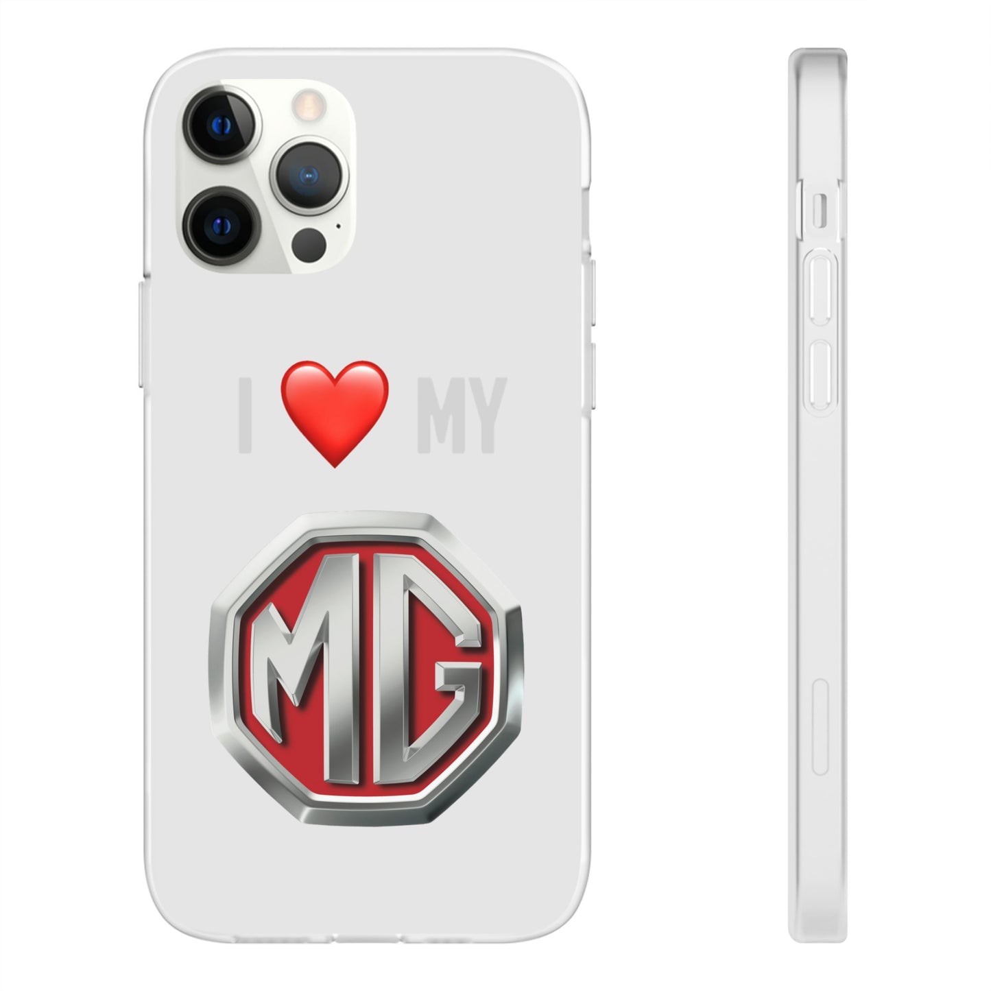 MG Phone Case - Flexible And Frosted TPU Plastic I Love My MG Phone Case
