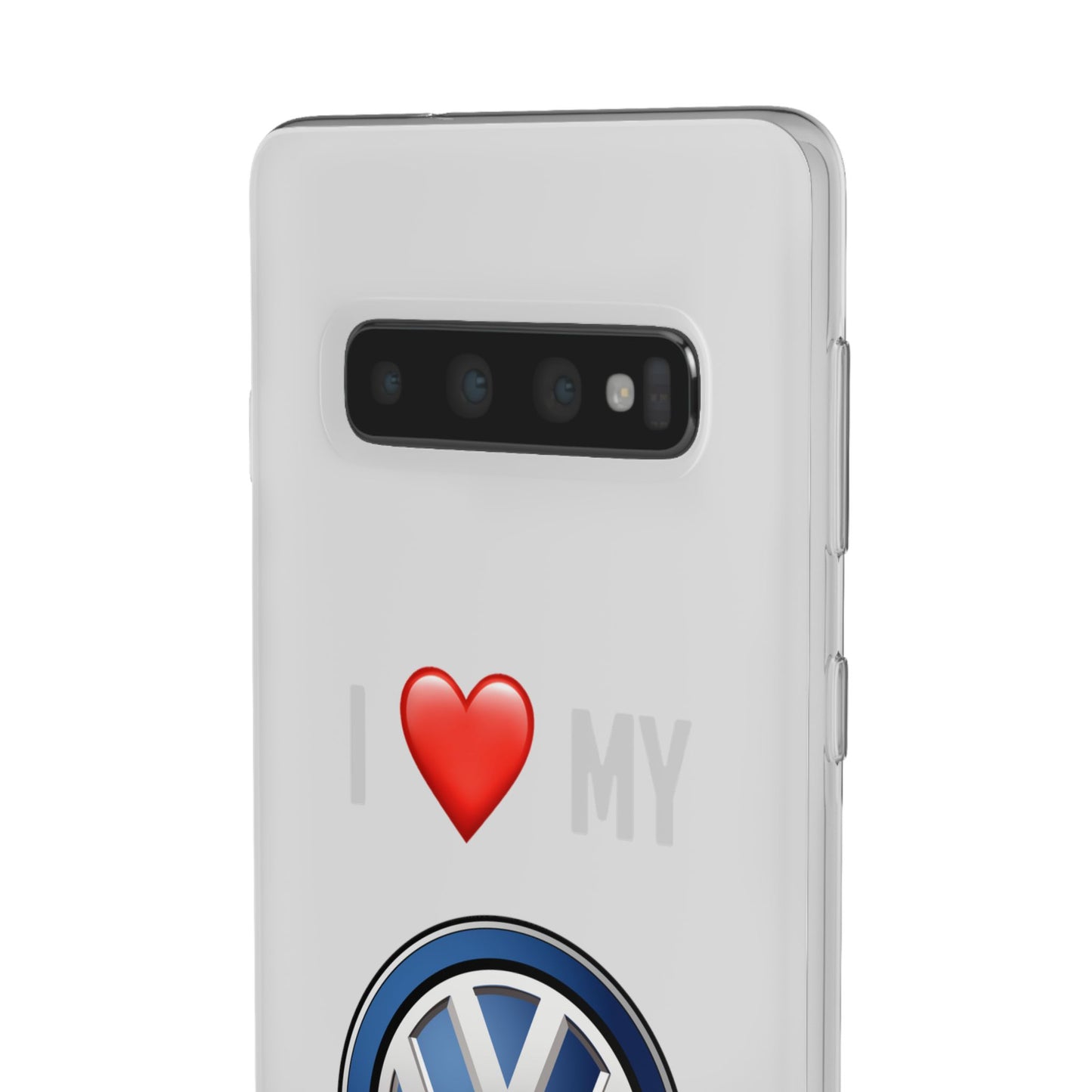 Volkswagen Phone Case - Flexible And Frosted TPU Plastic I Love My Volkswagen Phone Case