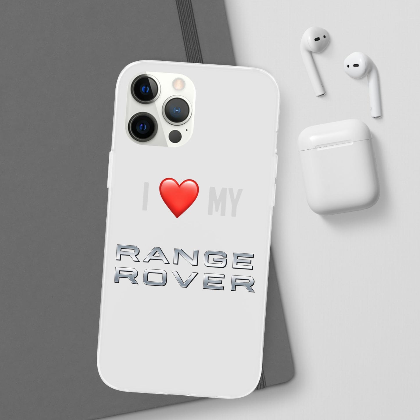 Range Rover Phone Case - Flexible And Frosted TPU Plastic I Love My Range Rover Phone Case