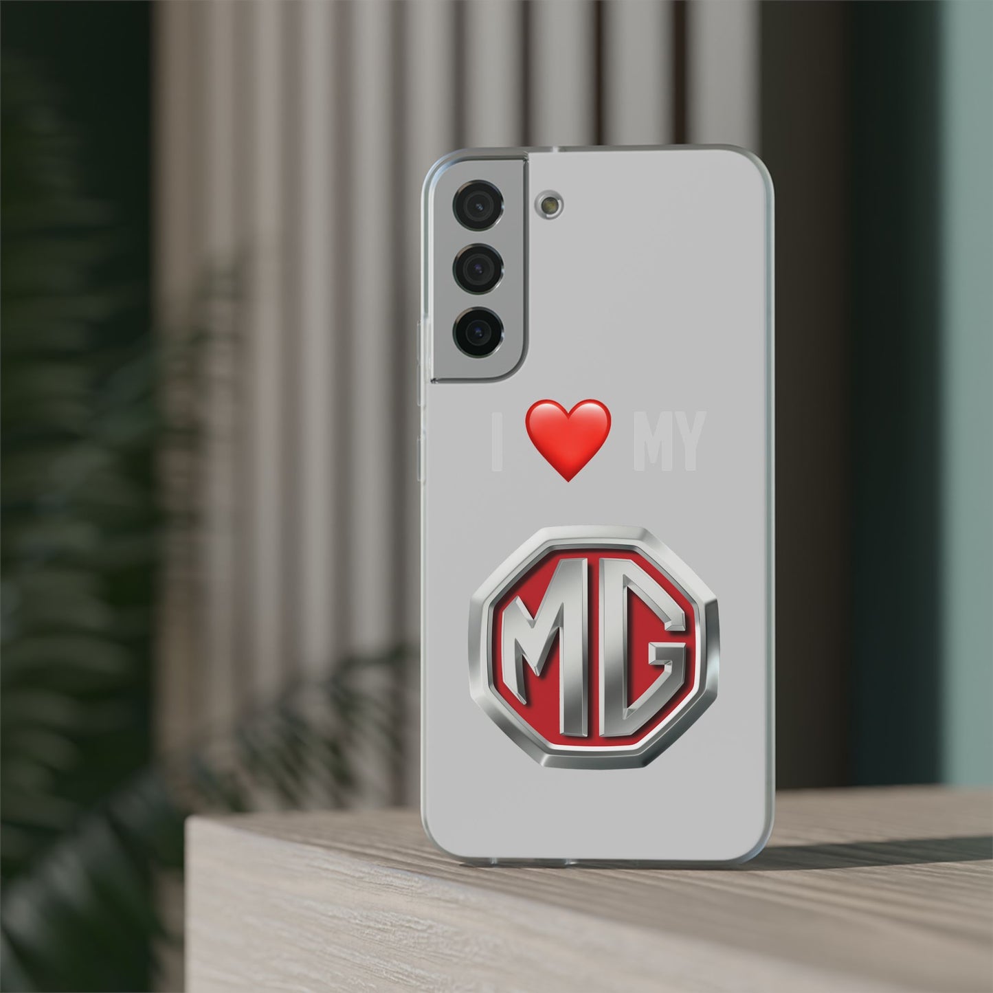 MG Phone Case - Flexible And Frosted TPU Plastic I Love My MG Phone Case