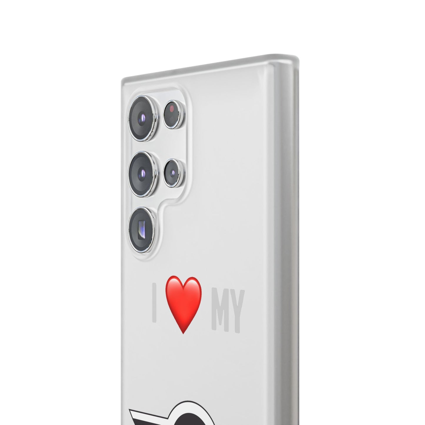Mini Phone Case - Flexible And Frosted TPU Plastic I Love My Mini Phone Case