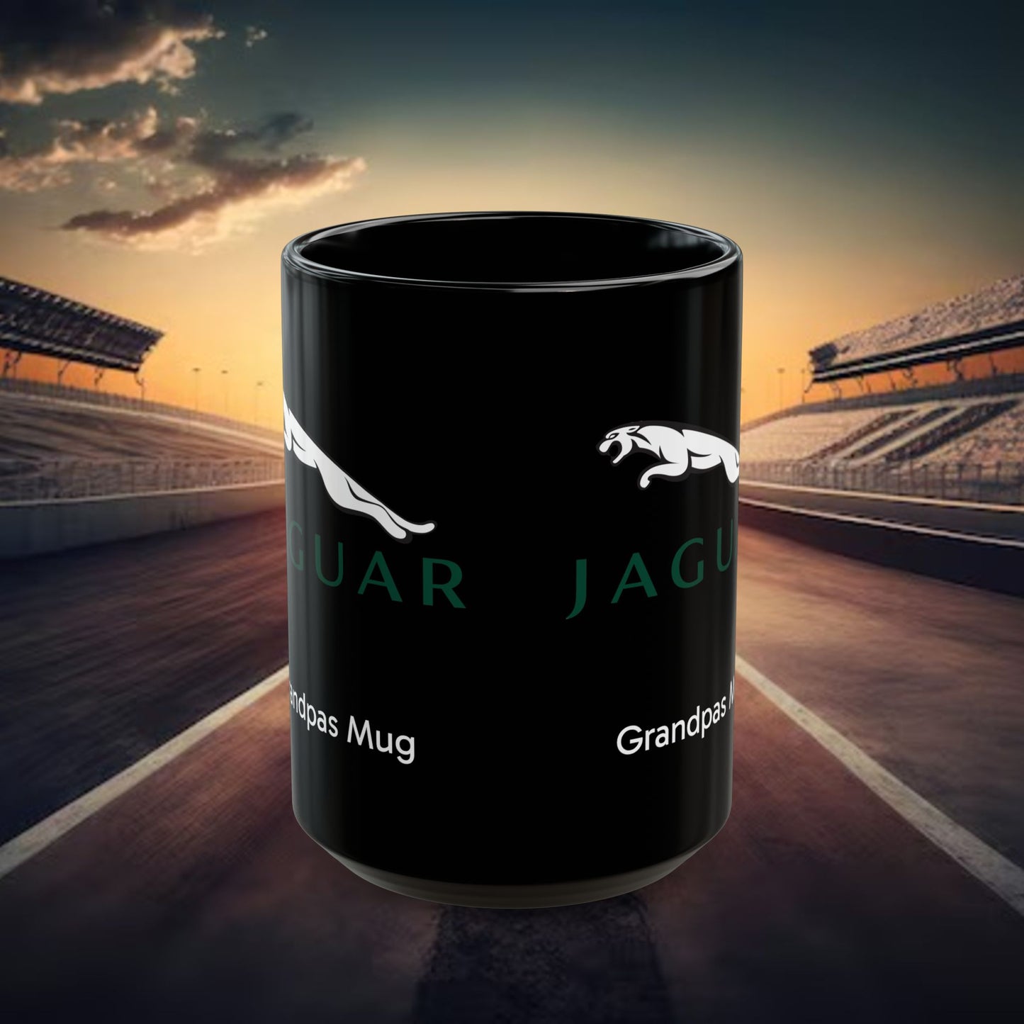 Jaguar Mug (With or Without Personalisation) 11oz or 15oz. Perfect Gift