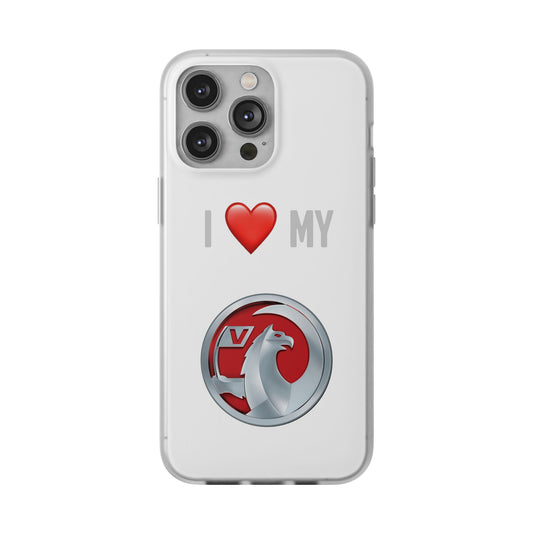 Vauxhall Phone Case - Flexible And Frosted TPU Plastic I Love My Vauxhall Phone Case