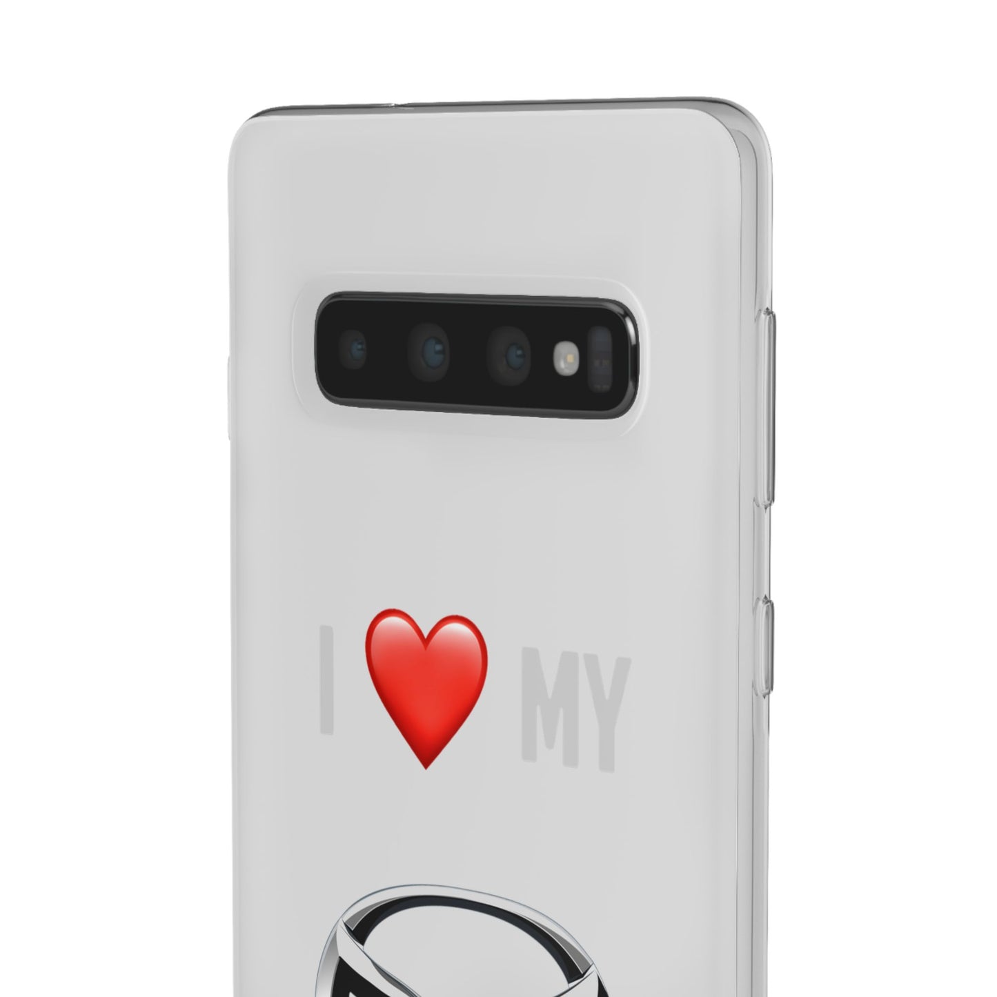 Mazda Phone Case - Flexible And Frosted TPU Plastic I Love My Mazda Phone Case