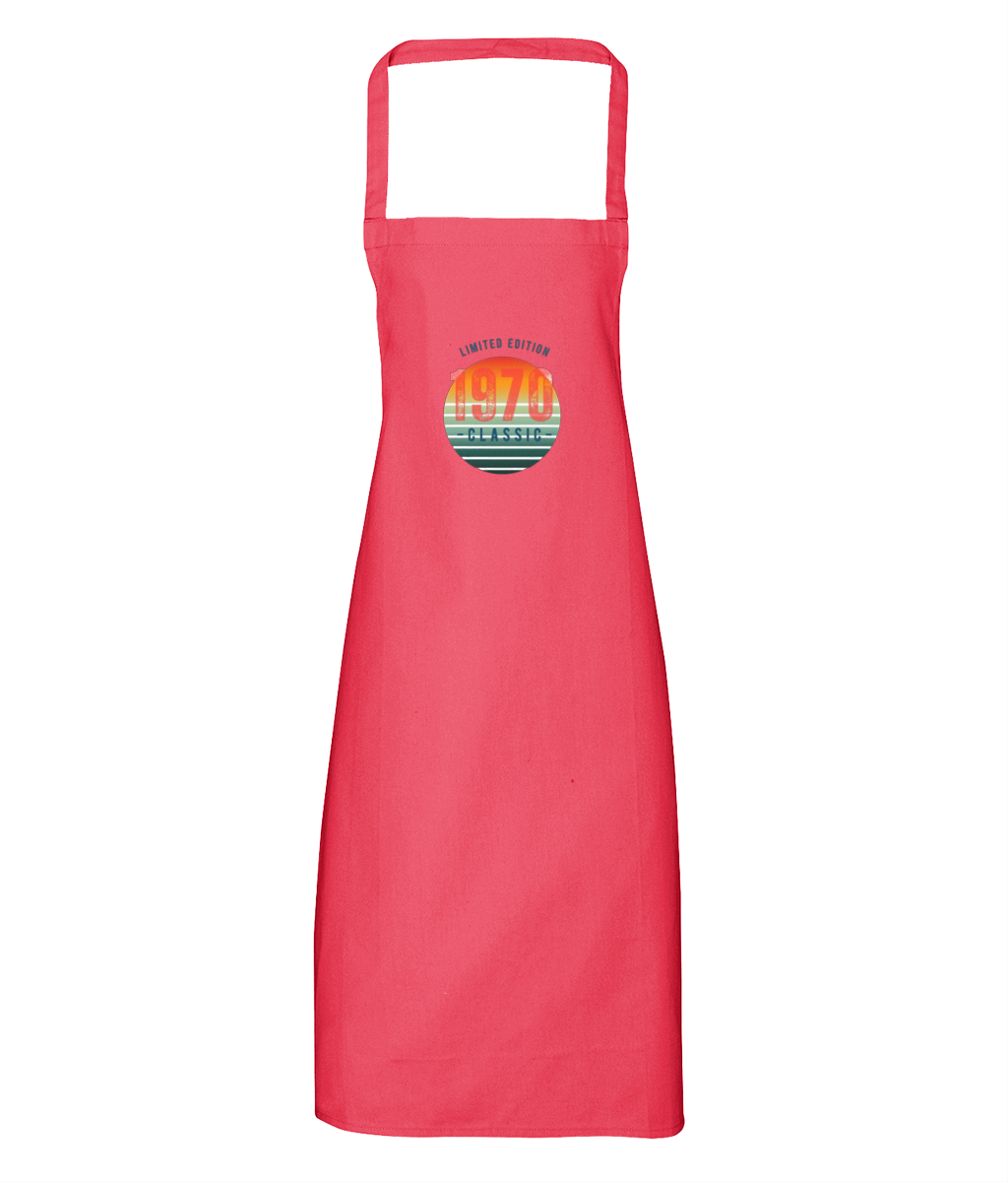 Limited Edition Classic 1970 Apron 100% Cotton GC