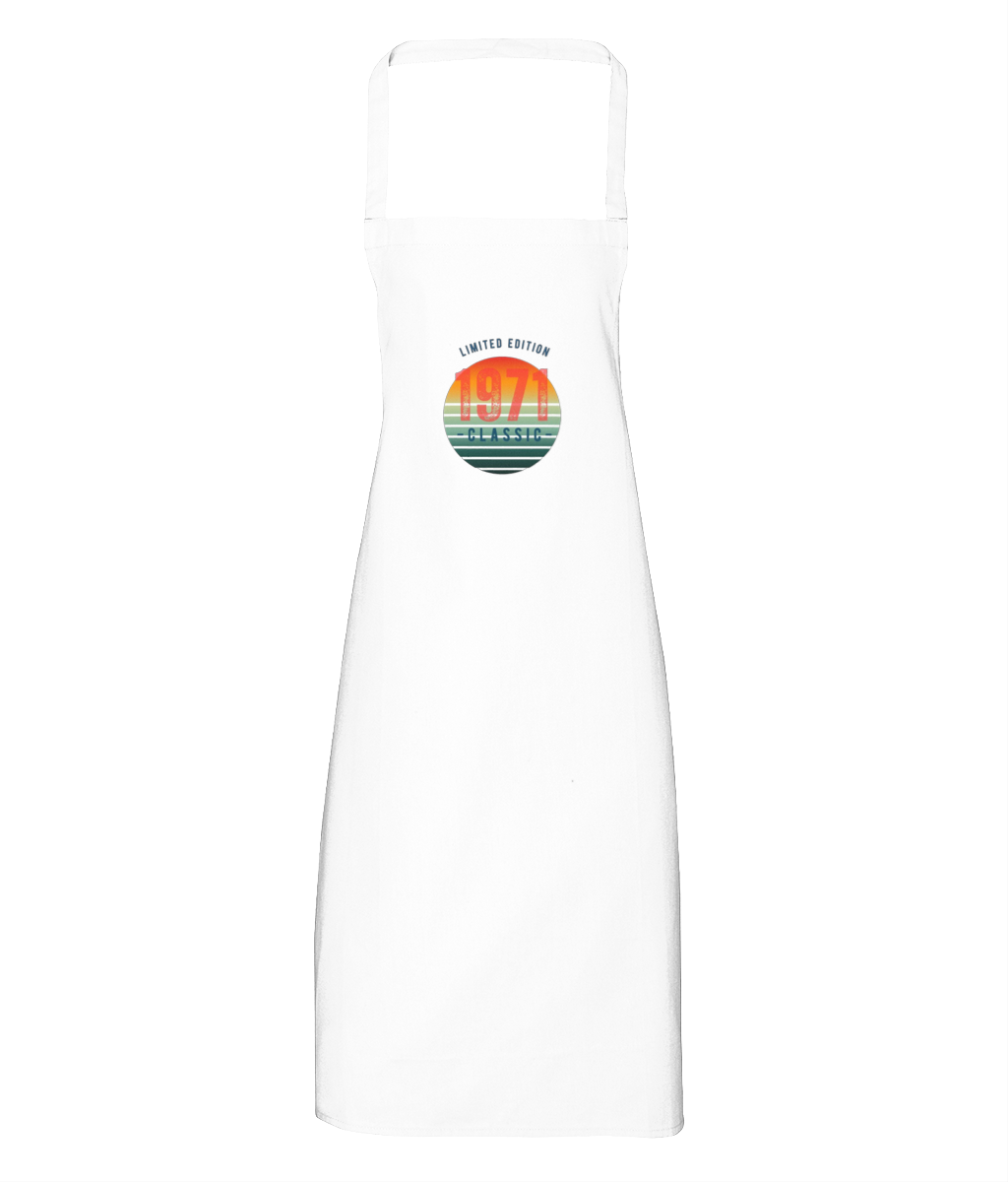 Limited Edition Classic 1971 Apron 100% Cotton GC