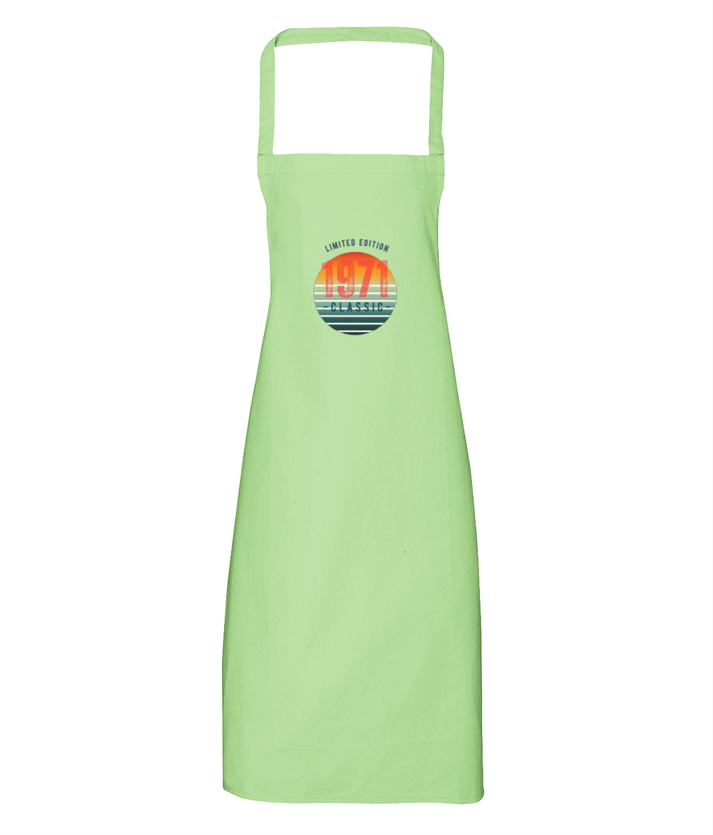 Limited Edition Classic 1971 Apron 100% Cotton GC