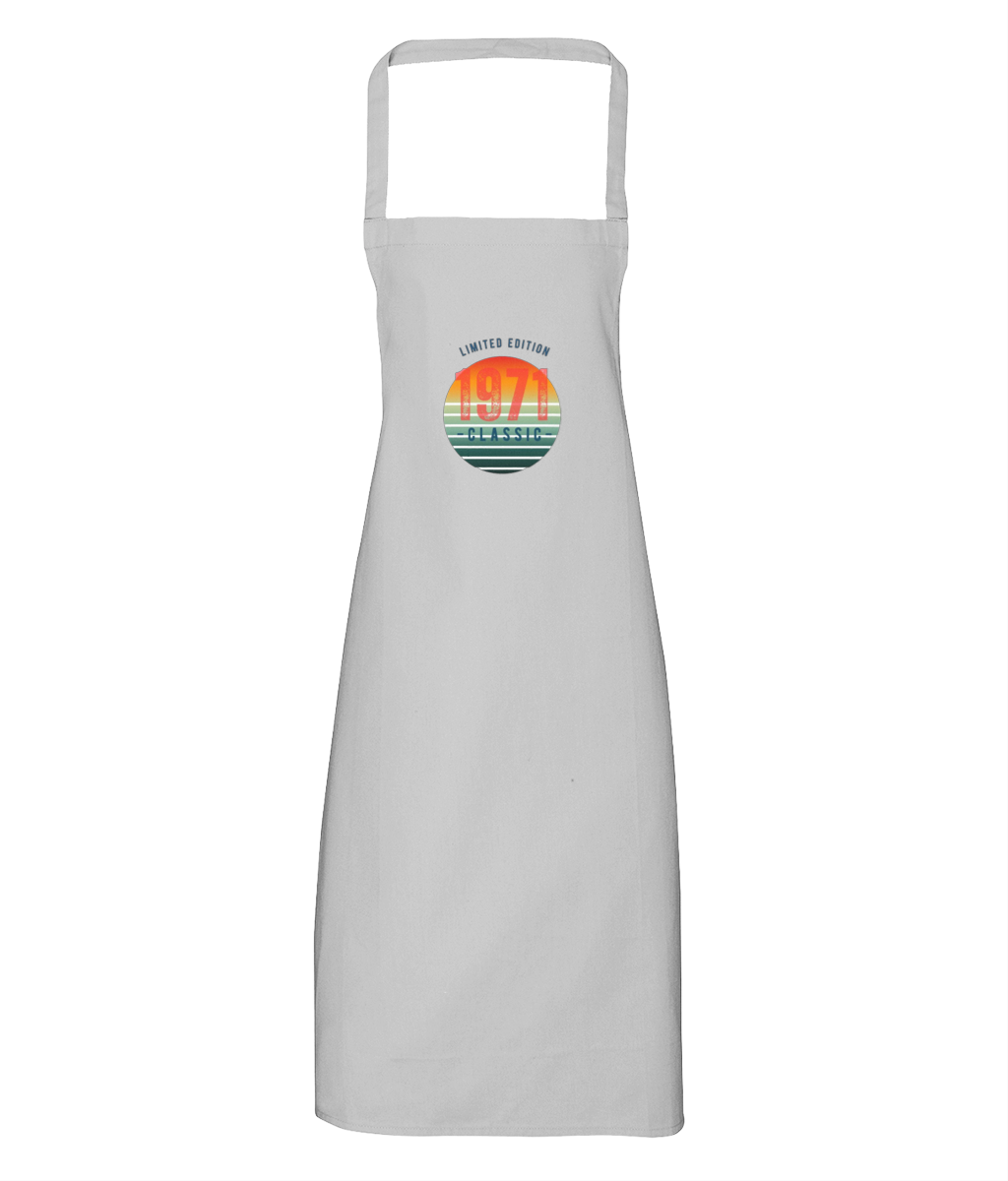Limited Edition Classic 1971 Apron 100% Cotton GC