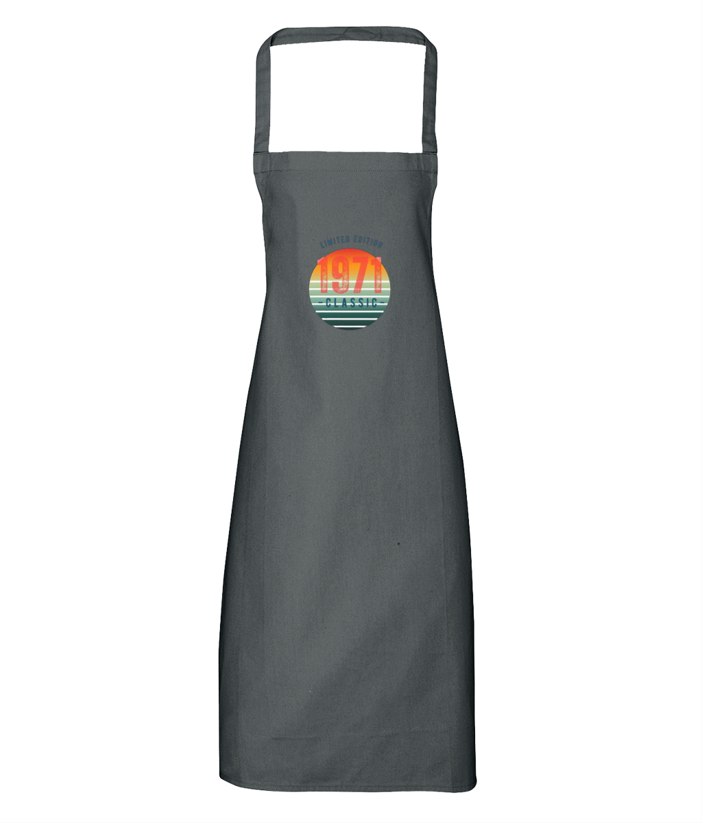 Limited Edition Classic 1971 Apron 100% Cotton GC