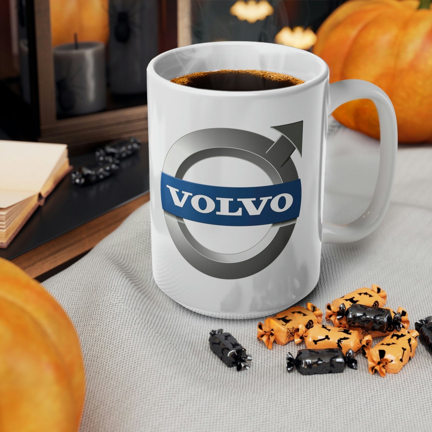 Volvo - I Love My Volvo Ceramic Coffee Cups, 11oz, 15oz