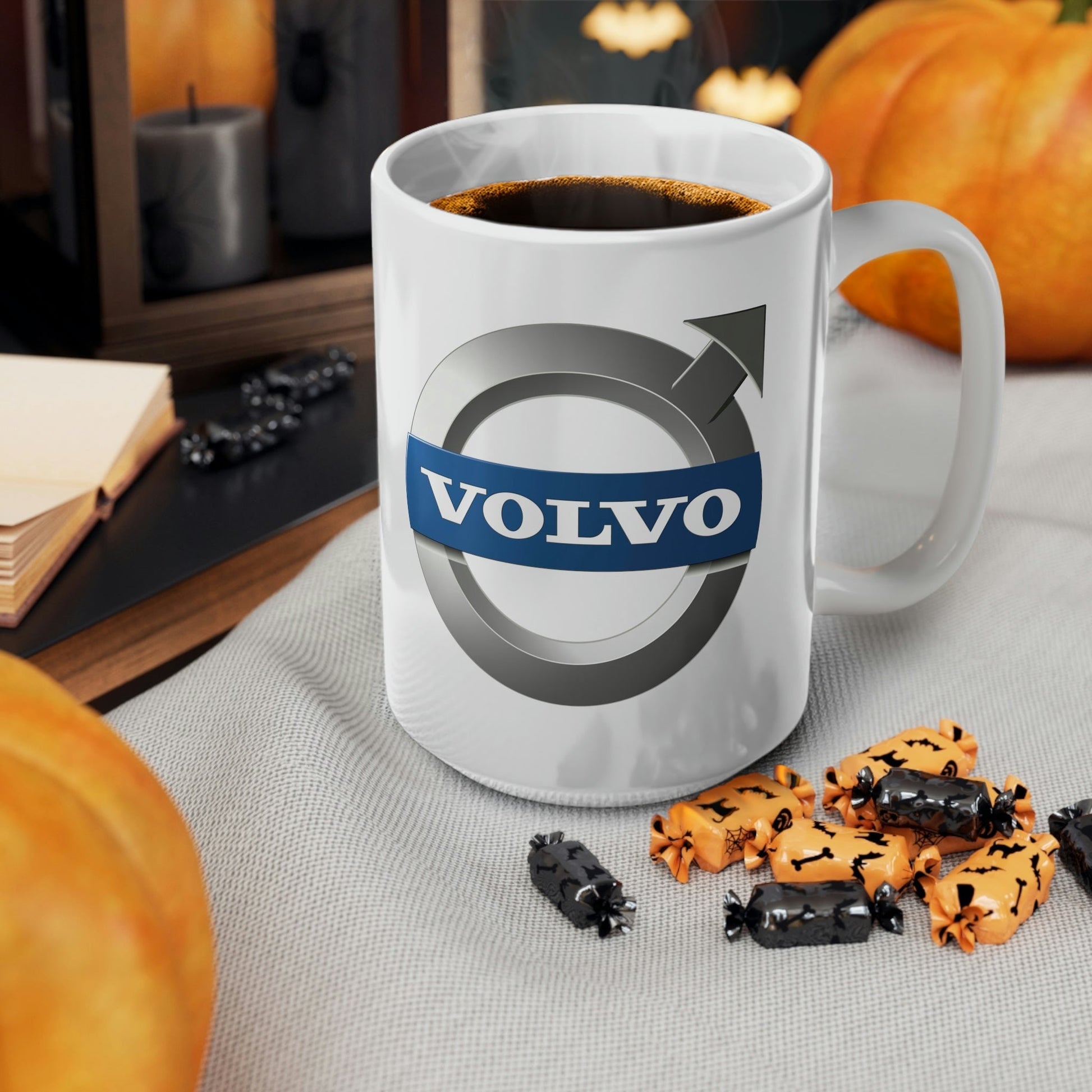 Volvo - I Love My Volvo Ceramic Coffee Cups, 11oz, 15oz