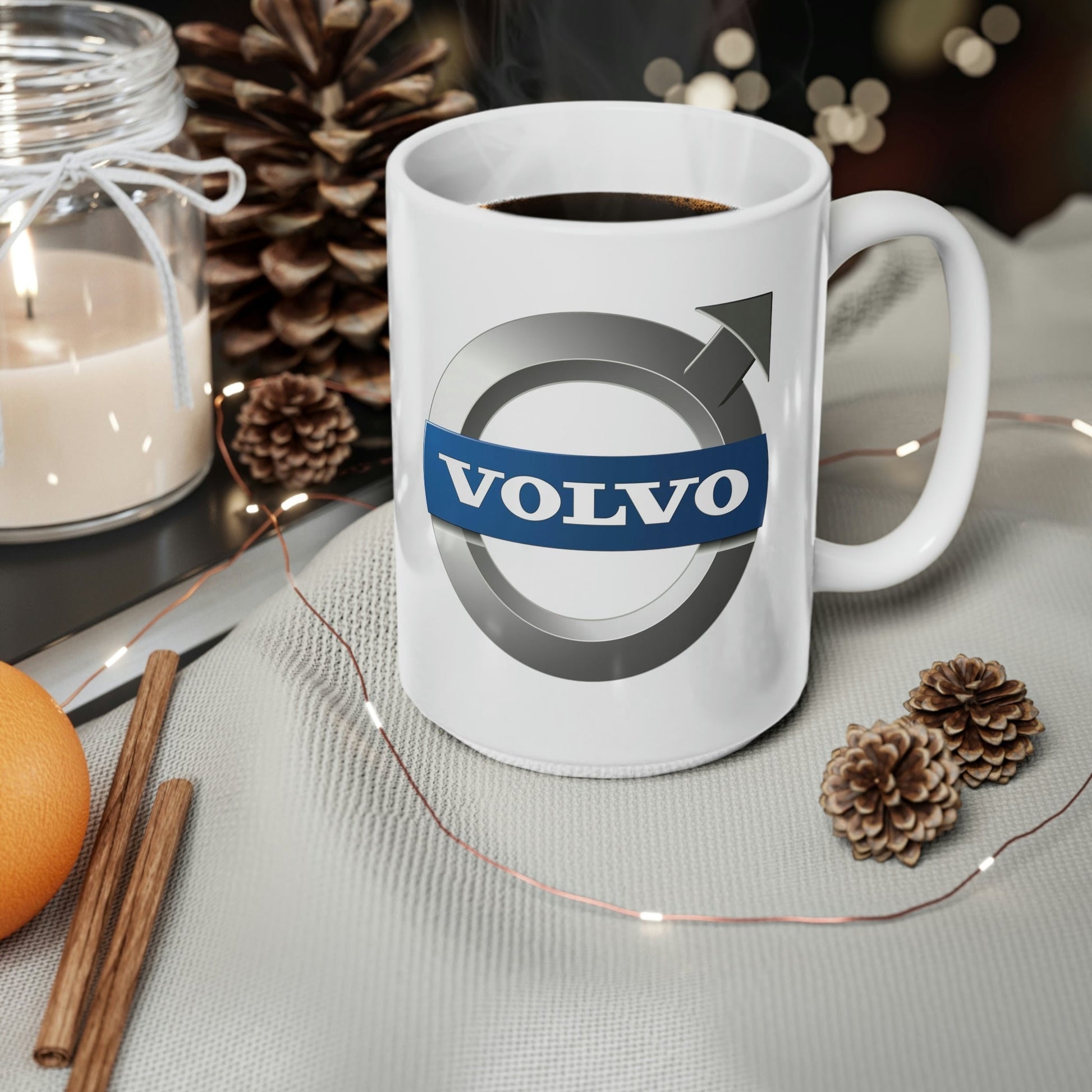 Volvo - I Love My Volvo Ceramic Coffee Cups, 11oz, 15oz