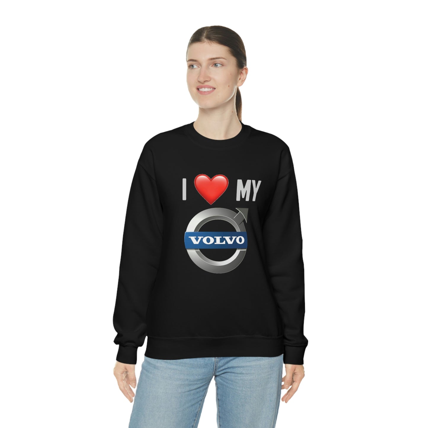 Volvo - I Love My Volvo Unisex Heavy Blend™ Crewneck Sweatshirt