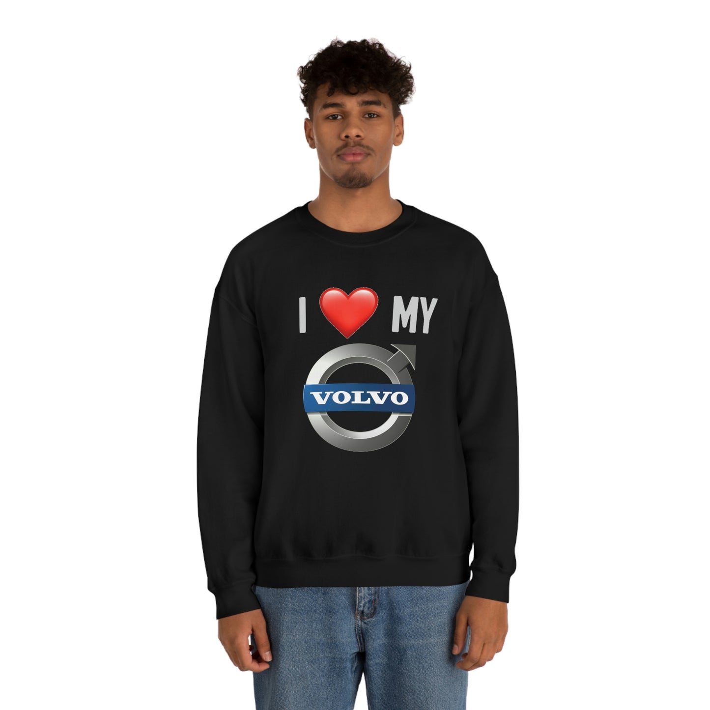 Volvo - I Love My Volvo Unisex Heavy Blend™ Crewneck Sweatshirt