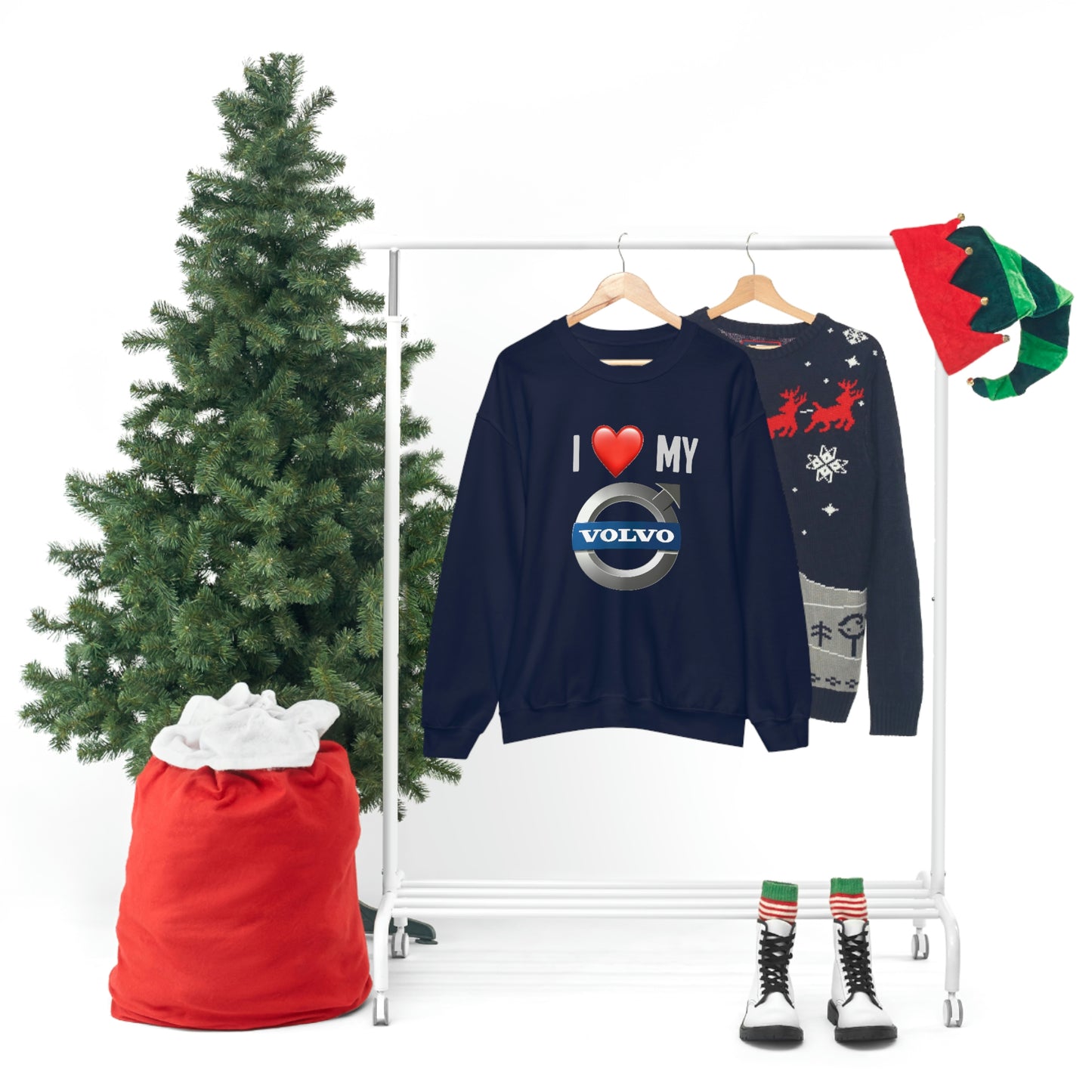 Volvo - I Love My Volvo Unisex Heavy Blend™ Crewneck Sweatshirt