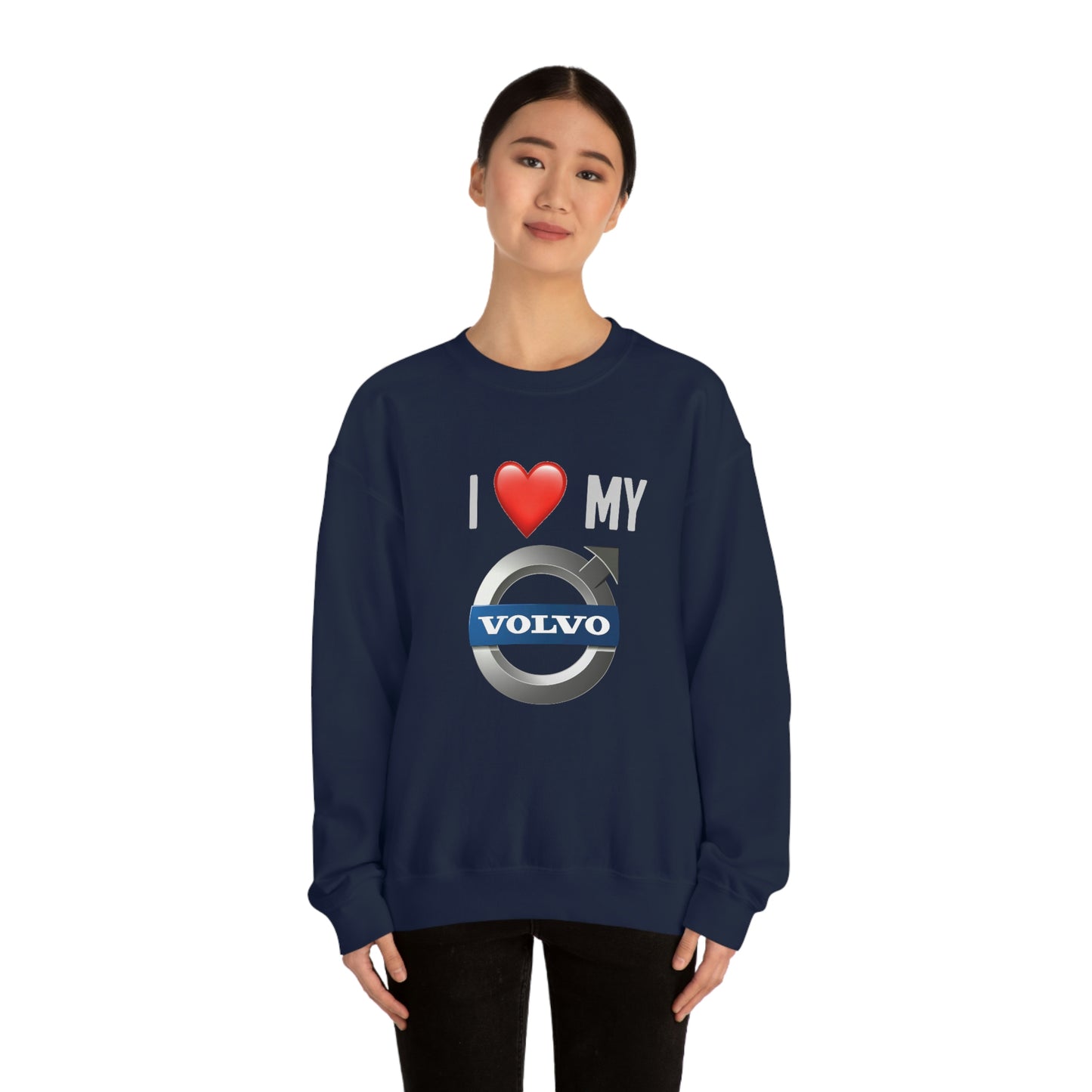Volvo - I Love My Volvo Unisex Heavy Blend™ Crewneck Sweatshirt