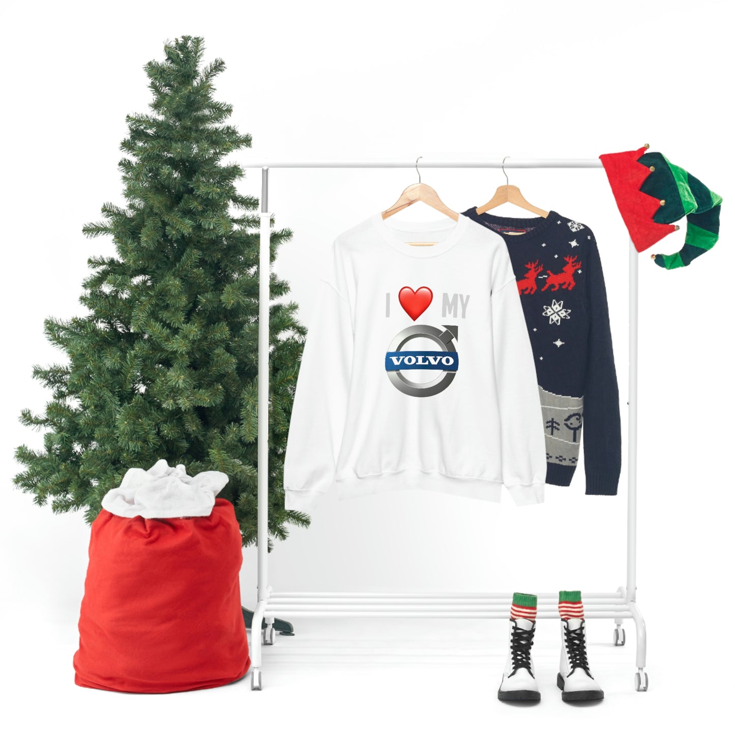 Volvo - I Love My Volvo Unisex Heavy Blend™ Crewneck Sweatshirt