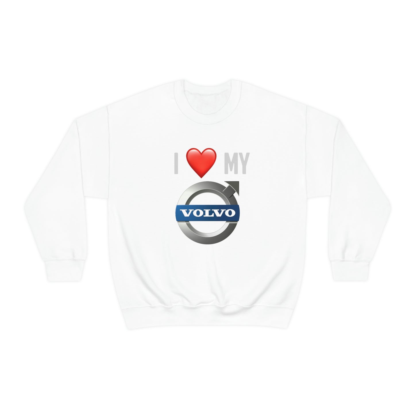 Volvo - I Love My Volvo Unisex Heavy Blend™ Crewneck Sweatshirt