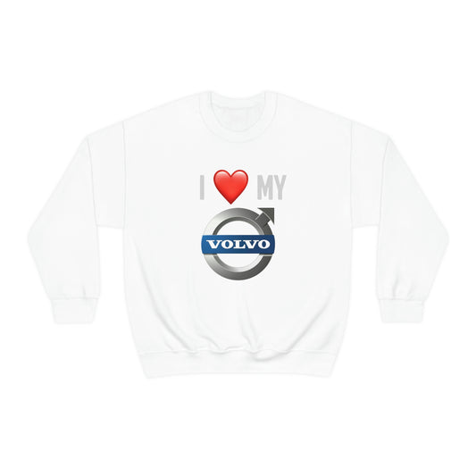 Volvo - I Love My Volvo Unisex Heavy Blend™ Crewneck Sweatshirt