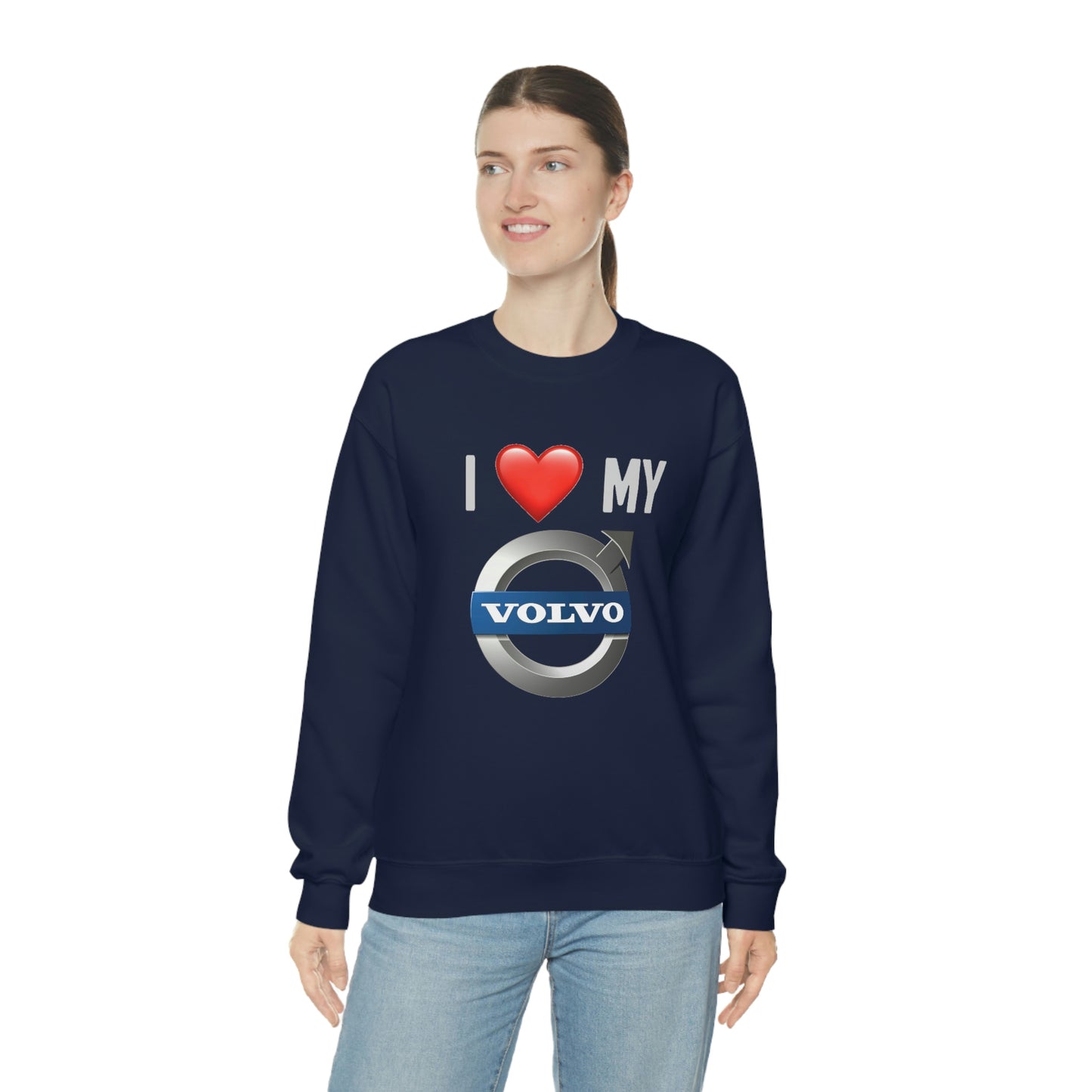 Volvo - I Love My Volvo Unisex Heavy Blend™ Crewneck Sweatshirt