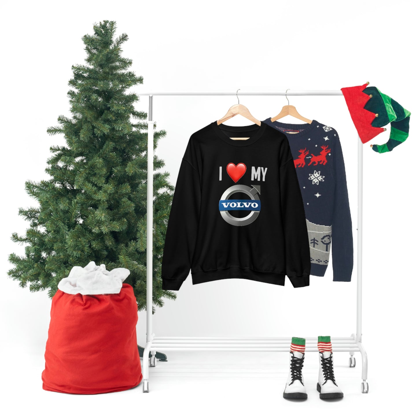 Volvo - I Love My Volvo Unisex Heavy Blend™ Crewneck Sweatshirt