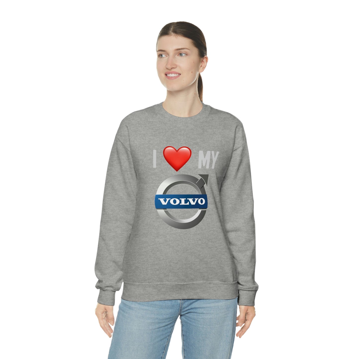 Volvo - I Love My Volvo Unisex Heavy Blend™ Crewneck Sweatshirt