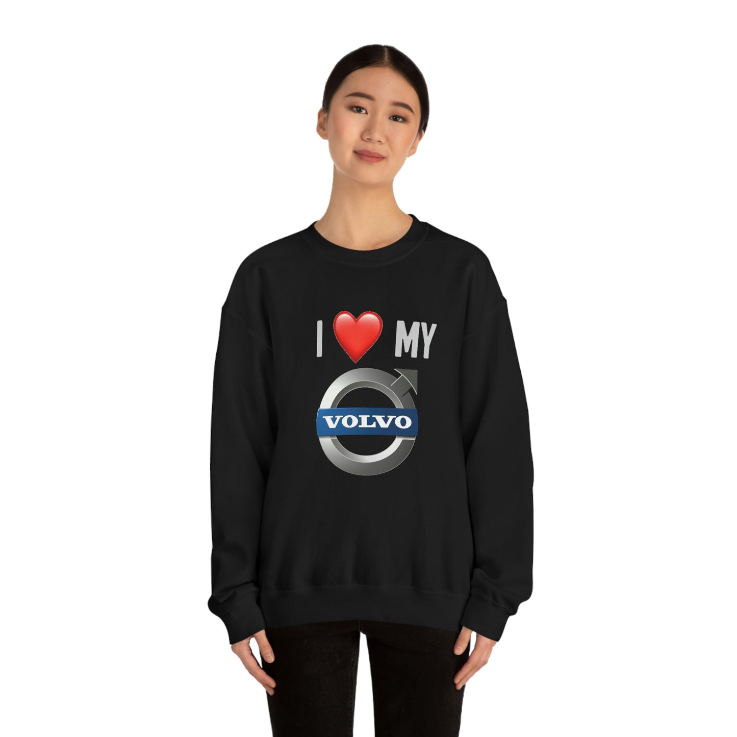 Volvo - I Love My Volvo Unisex Heavy Blend™ Crewneck Sweatshirt