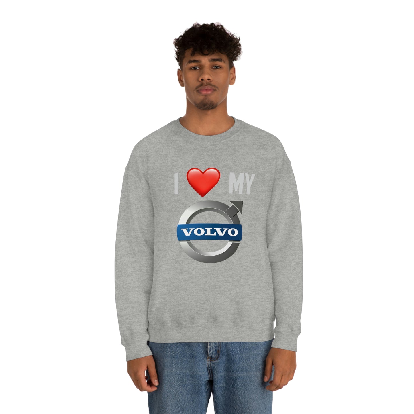 Volvo - I Love My Volvo Unisex Heavy Blend™ Crewneck Sweatshirt