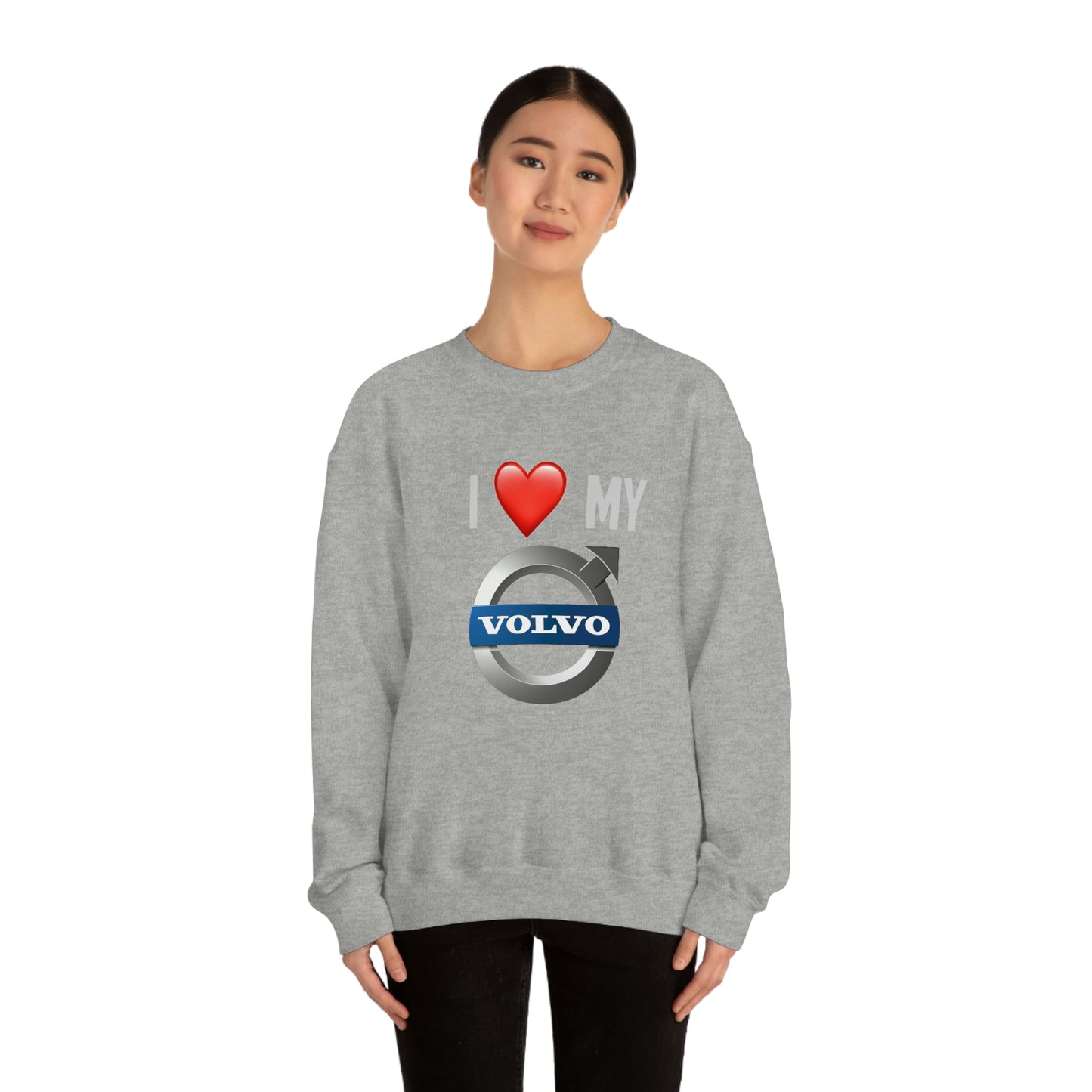 Volvo - I Love My Volvo Unisex Heavy Blend™ Crewneck Sweatshirt