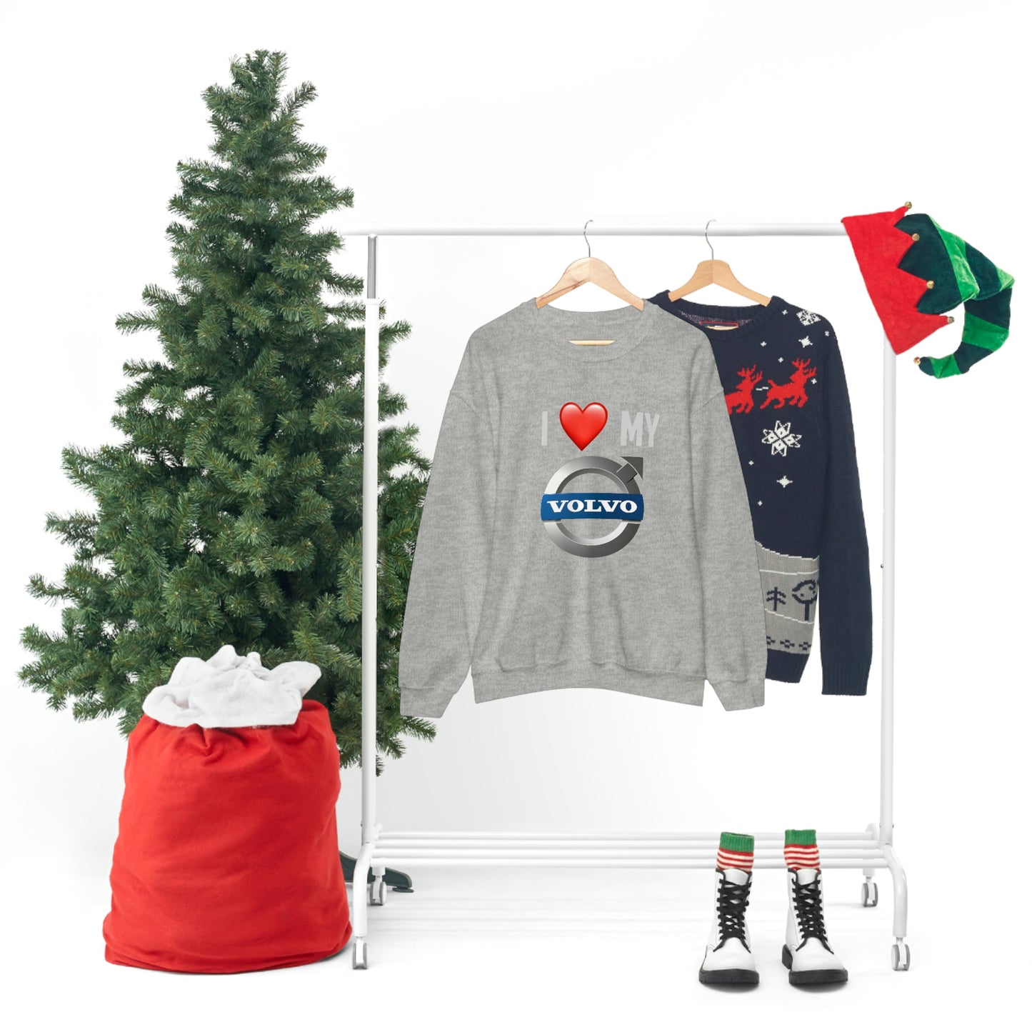 Volvo - I Love My Volvo Unisex Heavy Blend™ Crewneck Sweatshirt